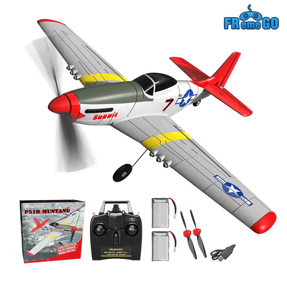 P51D RC Airplane - 2-Ch/4-Ch One-key Aerobatic RC Plane RTF Mustang Aircraft W/Xpilot Stabilization System (761-5 RTF) 3 P51D RC Airplane - 2-Ch/4-Ch One-key Aerobatic RC Plane RTF Mustang Aircraft W/Xpilot Stabilization System (761-5 RTF) — изображение 3