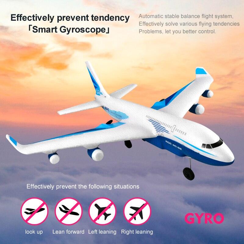 G2 RC airliner Glider - 2 Channel Remote Control Aircraft Hand Throwing Radio Control Plane Foam Resistant Outdoor Airplane Toys 4 G2 RC airliner Glider - 2 Channel Remote Control Aircraft Hand Throwing Radio Control Plane Foam Resistant Outdoor Airplane Toys - Bild 4
