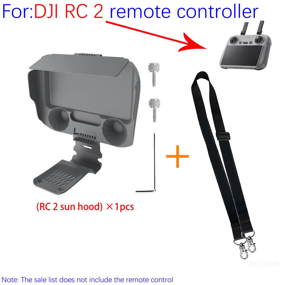 Remote Controller Sun Hood for DJI RC PRO Remote Cover for DJI Mini 3 Pro RC Controller Case Lanyard Accessories 16 Remote Controller Sun Hood for DJI RC PRO Remote Cover for DJI Mini 3 Pro RC Controller Case Lanyard Accessories - Image 16