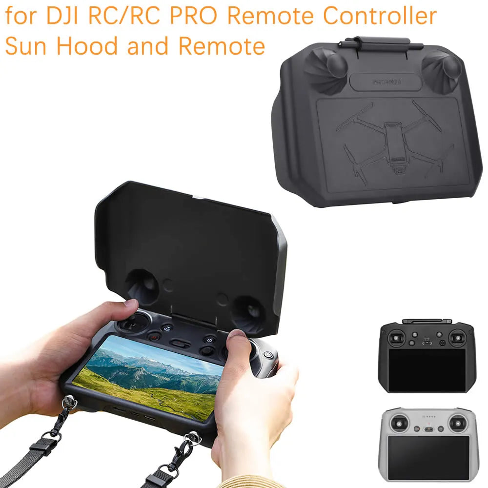 Remote Controller Sun Hood for DJI RC PRO Remote Cover for DJI Mini 3 Pro RC Controller Case Lanyard Accessories 2 Remote Controller Sun Hood for DJI RC PRO Remote Cover for DJI Mini 3 Pro RC Controller Case Lanyard Accessories - Image 2