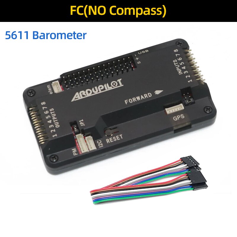 Ardupilot APM2.8 Flight Controller 2.8 APM V2.8.0 FC without Compass+M8N GPS For RC FPV Multicopter Airplane Quadcopter Drone 6 Ardupilot APM2.8 Flight Controller 2.8 APM V2.8.0 FC without Compass+M8N GPS For RC FPV Multicopter Airplane Quadcopter Drone — изображение 6