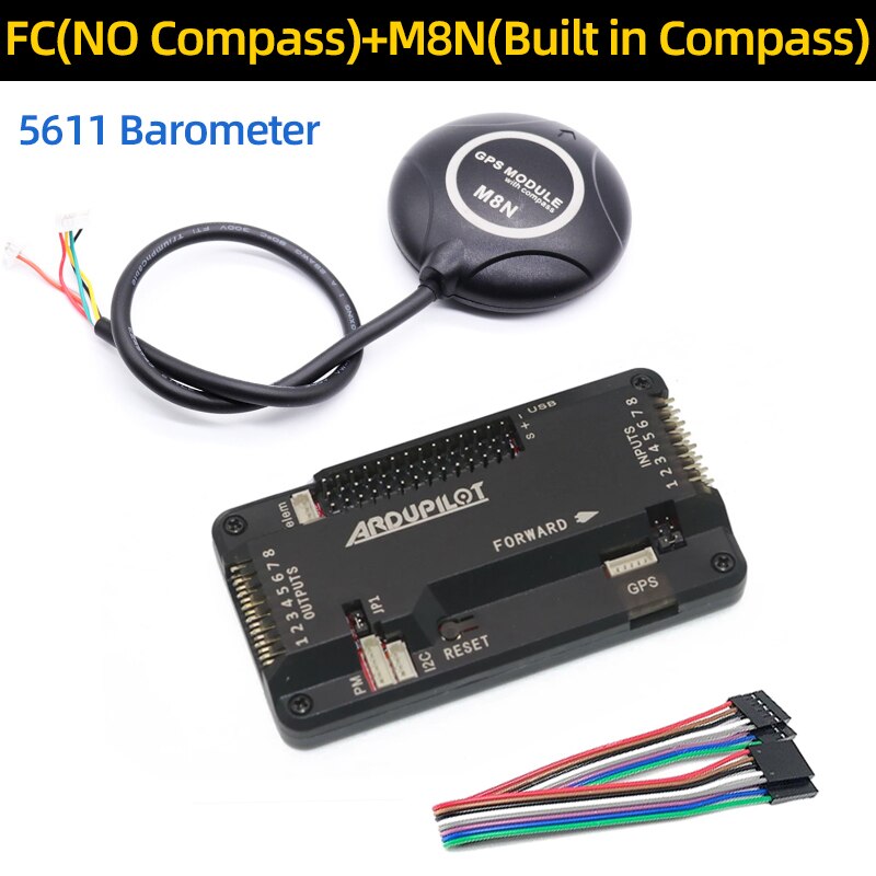 Ardupilot APM2.8 Flight Controller 2.8 APM V2.8.0 FC without Compass+M8N GPS For RC FPV Multicopter Airplane Quadcopter Drone 5 Ardupilot APM2.8 Flight Controller 2.8 APM V2.8.0 FC without Compass+M8N GPS For RC FPV Multicopter Airplane Quadcopter Drone — изображение 5