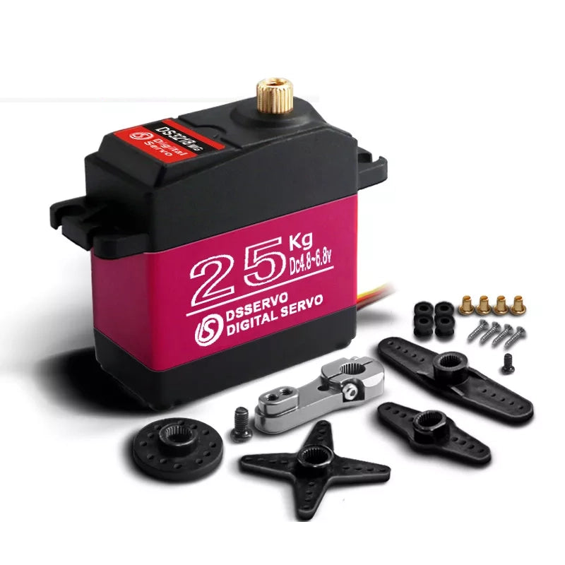 DSServo DS3225 update servo - 7.4V 25KG full metal gear digital servo baja servo Waterproof servo for baja cars 1 DSServo DS3225 update servo - 7.4V 25KG full metal gear digital servo baja servo Waterproof servo for baja cars