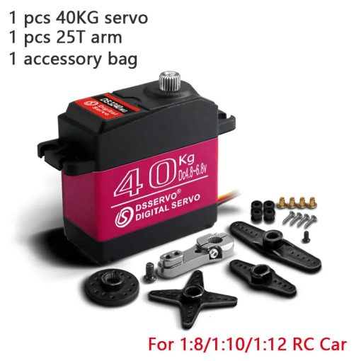 DSServo Waterproof Servo 20Kg 25Kg 30Kg 35Kg 40Kg High Speed servo Metal Gear Digital Servo RC Baja Servo For 1/8 1/10 Scale RC Cars — изображение 15