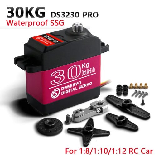 4X DSServo Waterproof Servo 20Kg 25Kg 30Kg 35Kg 40Kg High Speed servo Pro Metal Gear Digital Servo Baja Servo For 1/8 1/10 Scale RC Cars - Image 6