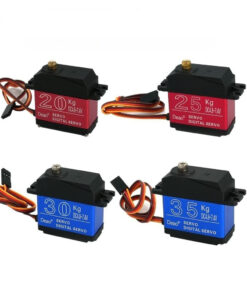 Deao 20kg 25kg 30kg 35kg Servo - 180° 270° High Torque Digital Servo Waterproof Metal Gear 25t Rc Truck Mechanical Arm