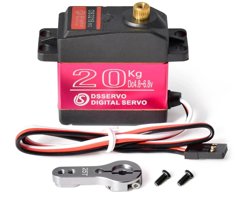 Dsservo DS3218 20KG DS3225 25KG DS3235 35KG Waterproof Servo 180/270 Degree for 1/8 1/10 1/12 RC Cars Metal Gear Digital Servo 8 Dsservo DS3218 20KG DS3225 25KG DS3235 35KG Waterproof Servo 180/270 Degree for 1/8 1/10 1/12 RC Cars Metal Gear Digital Servo - Image 8
