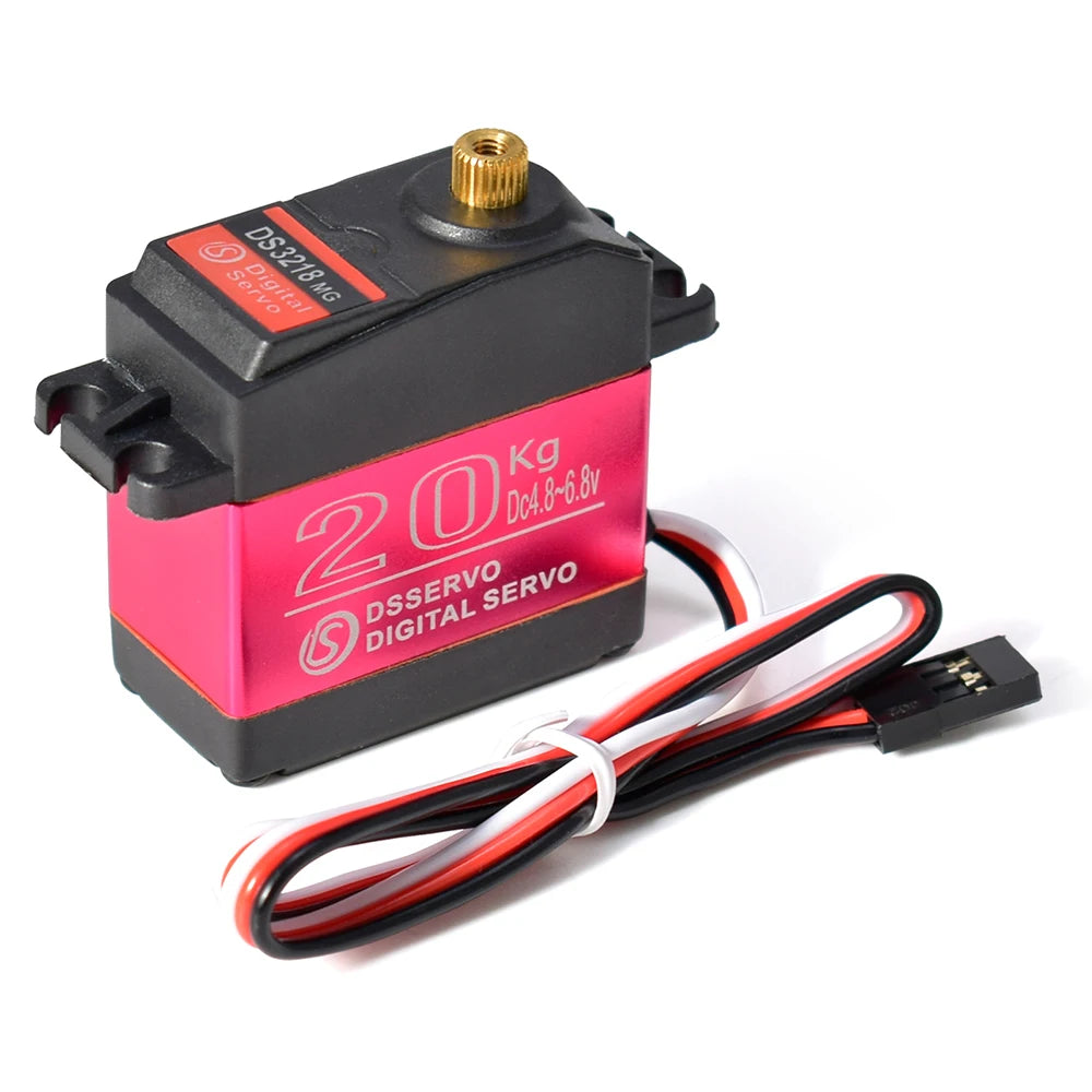 Dsservo DS3218 20KG DS3225 25KG DS3235 35KG Waterproof Servo 180/270 Degree for 1/8 1/10 1/12 RC Cars Metal Gear Digital Servo 4 Dsservo DS3218 20KG DS3225 25KG DS3235 35KG Waterproof Servo 180/270 Degree for 1/8 1/10 1/12 RC Cars Metal Gear Digital Servo - Image 4