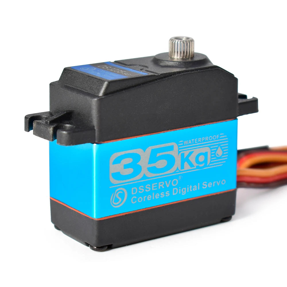 Dsservo DS3218 20KG DS3225 25KG DS3235 35KG Waterproof Servo 180/270 Degree for 1/8 1/10 1/12 RC Cars Metal Gear Digital Servo 6 Dsservo DS3218 20KG DS3225 25KG DS3235 35KG Waterproof Servo 180/270 Degree for 1/8 1/10 1/12 RC Cars Metal Gear Digital Servo - Image 6