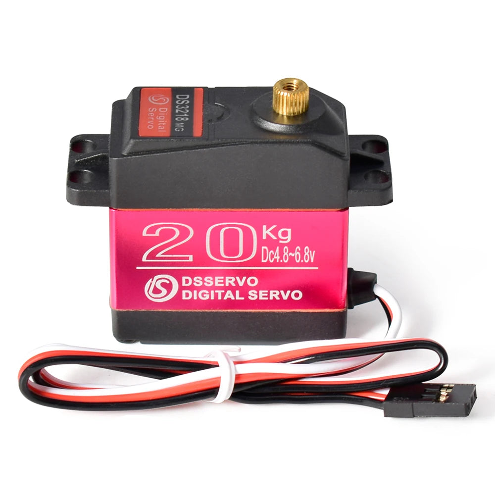 Dsservo DS3218 20KG DS3225 25KG DS3235 35KG Waterproof Servo 180/270 Degree for 1/8 1/10 1/12 RC Cars Metal Gear Digital Servo 2 Dsservo DS3218 20KG DS3225 25KG DS3235 35KG Waterproof Servo 180/270 Degree for 1/8 1/10 1/12 RC Cars Metal Gear Digital Servo - Image 2