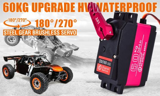 DSServo  60Kg 80Kg 150Kg Digital Servo - RC 1/5 Servo Waterproof High Torque Servo for Redcat HPI Baja 5B SS compatible SAVOX-0236 - Image 4