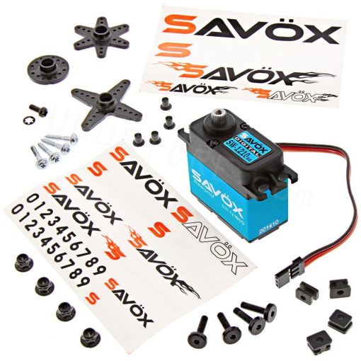 Savox SW-1210SG Servo - Waterproof Coreless Steel Gear 7.4v 0.13s 23kg Digital Servo 1/10 1/8 Buggy Monster truck Crawler Scale Truggy 5 Savox SW-1210SG Servo - Waterproof Coreless Steel Gear 7.4v 0.13s 23kg Digital Servo 1/10 1/8 Buggy Monster truck Crawler Scale Truggy - Image 5
