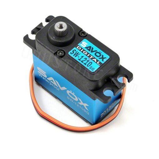 Savox SW-1210SG Servo - Waterproof Coreless Steel Gear 7.4v 0.13s 23kg Digital Servo 1/10 1/8 Buggy Monster truck Crawler Scale Truggy 4 Savox SW-1210SG Servo - Waterproof Coreless Steel Gear 7.4v 0.13s 23kg Digital Servo 1/10 1/8 Buggy Monster truck Crawler Scale Truggy - Image 4