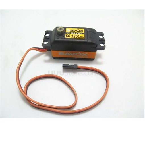 SAVOX SC-1251MG Low Profile High Speed Metal Gear Digital Servo 9.0Kg@6V 1:8 1:10 RC Car Airplane - Image 4
