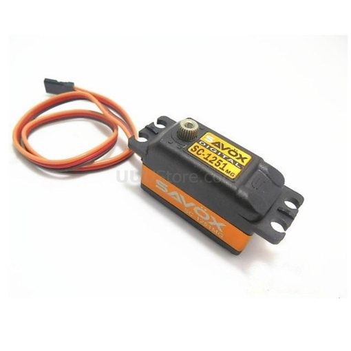 SAVOX SC-1251MG Low Profile High Speed Metal Gear Digital Servo 9.0Kg@6V 1:8 1:10 RC Car Airplane - Image 3