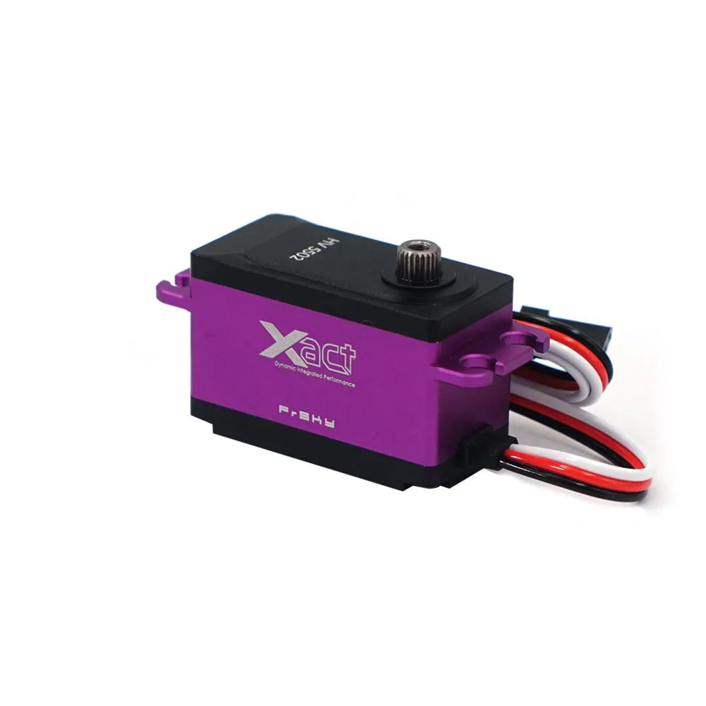 FrSky Corelss Xact 5500 Series Servos - LOW HV 8.4V Capable Servos HV5501/HV5502 1520us/333HZ 760us/700HZ 8.0kgf.cm - 19.3kgf.cm 2 FrSky Corelss Xact 5500 Series Servos - LOW HV 8.4V Capable Servos HV5501/HV5502 1520us/333HZ 760us/700HZ 8.0kgf.cm - 19.3kgf.cm - Image 2
