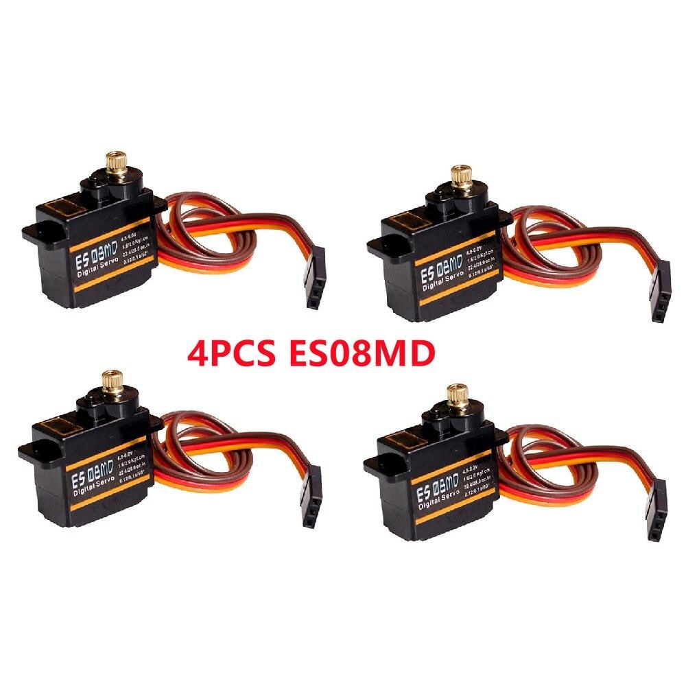 EMAX ES08MDII ES08MD II Digital Servo 12g/ 1.6/2.0 kg.cm High-speed Mini Metal Gear for RC Model Boat Car Robot - Image 3