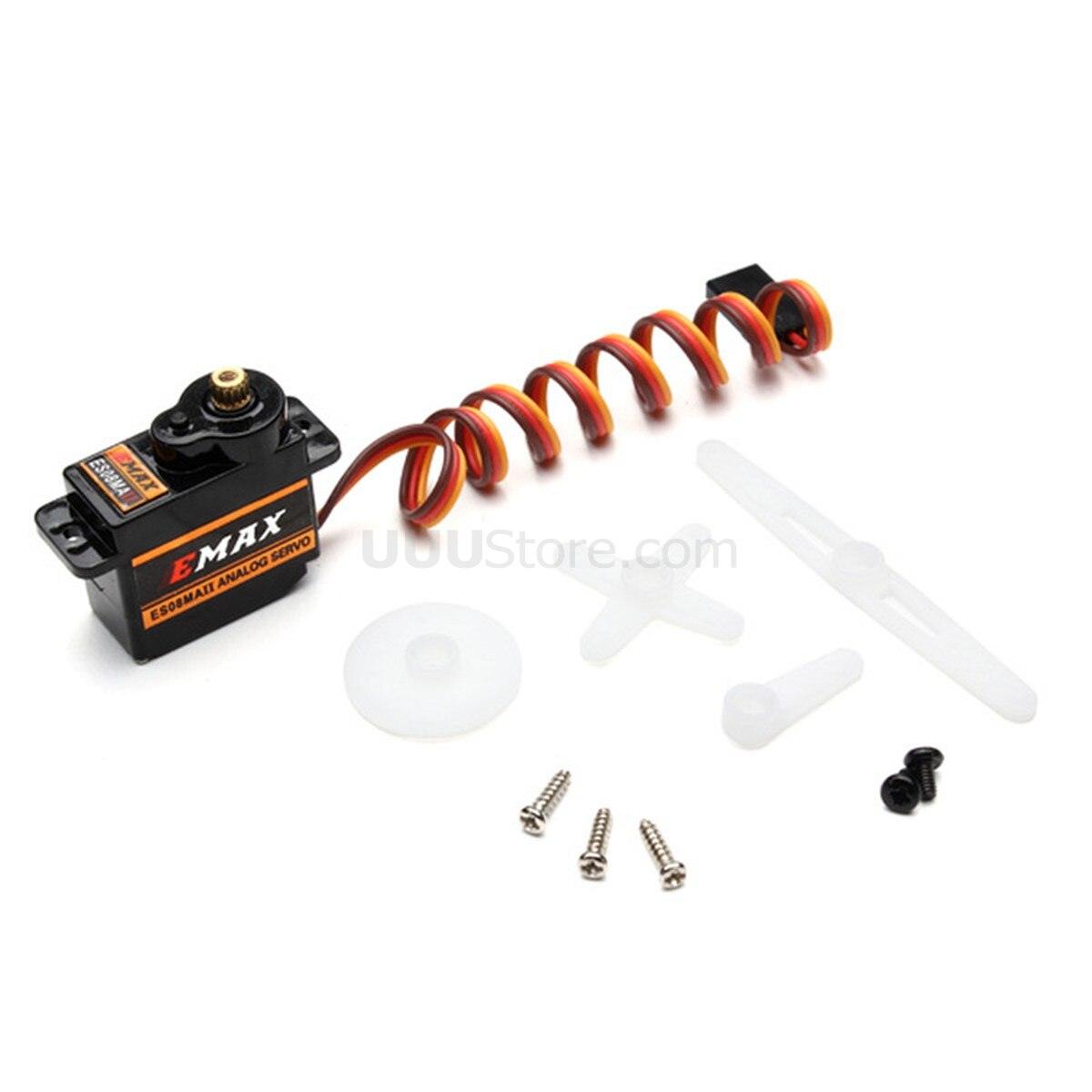 EMAX ES08MA ES08MAII 12g Mini Metal Gear Analog Servo for Rc Hobbies Car Boat Helicopter Airplane Rc Robot 5 EMAX ES08MA ES08MAII 12g Mini Metal Gear Analog Servo for Rc Hobbies Car Boat Helicopter Airplane Rc Robot - Image 5
