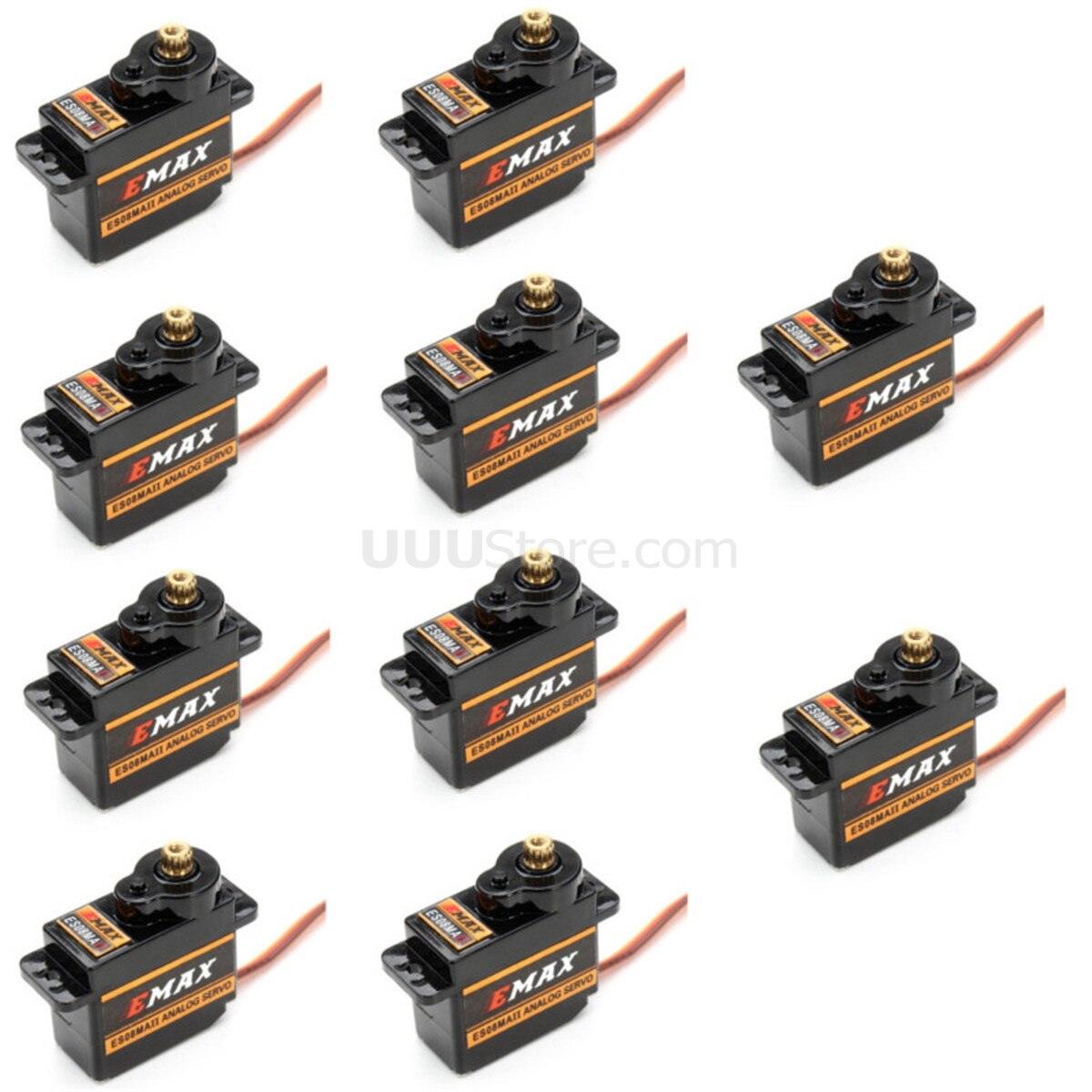 EMAX ES08MA ES08MAII 12g Mini Metal Gear Analog Servo for Rc Hobbies Car Boat Helicopter Airplane Rc Robot 4 EMAX ES08MA ES08MAII 12g Mini Metal Gear Analog Servo for Rc Hobbies Car Boat Helicopter Airplane Rc Robot - Image 4