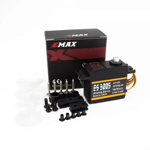EMAX ES3005 - 42g Metal Analog Waterproof Servo RC Airplane Car Boat Accessories - Image 4