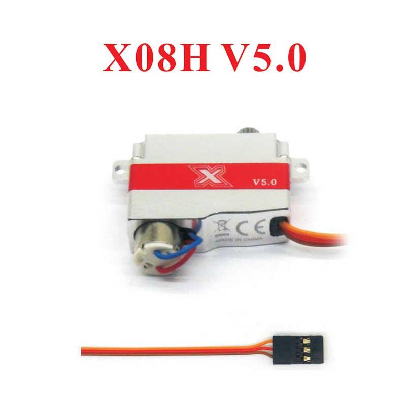 KST X08H V5.0 Metal Gear 2.7kg.cm@7.4V 9g Digital Wing Coreless Servo for RC Model Operation Voltage 3.8-8.4V 3 KST X08H V5.0 Metal Gear 2.7kg.cm@7.4V 9g Digital Wing Coreless Servo for RC Model Operation Voltage 3.8-8.4V - Image 3