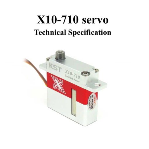 KST X10-710 7.5kg Digital Metal Gear Glider Robot UAV Servo Motor Operation Voltage 4.8-8.4V for RC Model Helicopter Airplane 6 KST X10-710 7.5kg Digital Metal Gear Glider Robot UAV Servo Motor Operation Voltage 4.8-8.4V for RC Model Helicopter Airplane — изображение 6