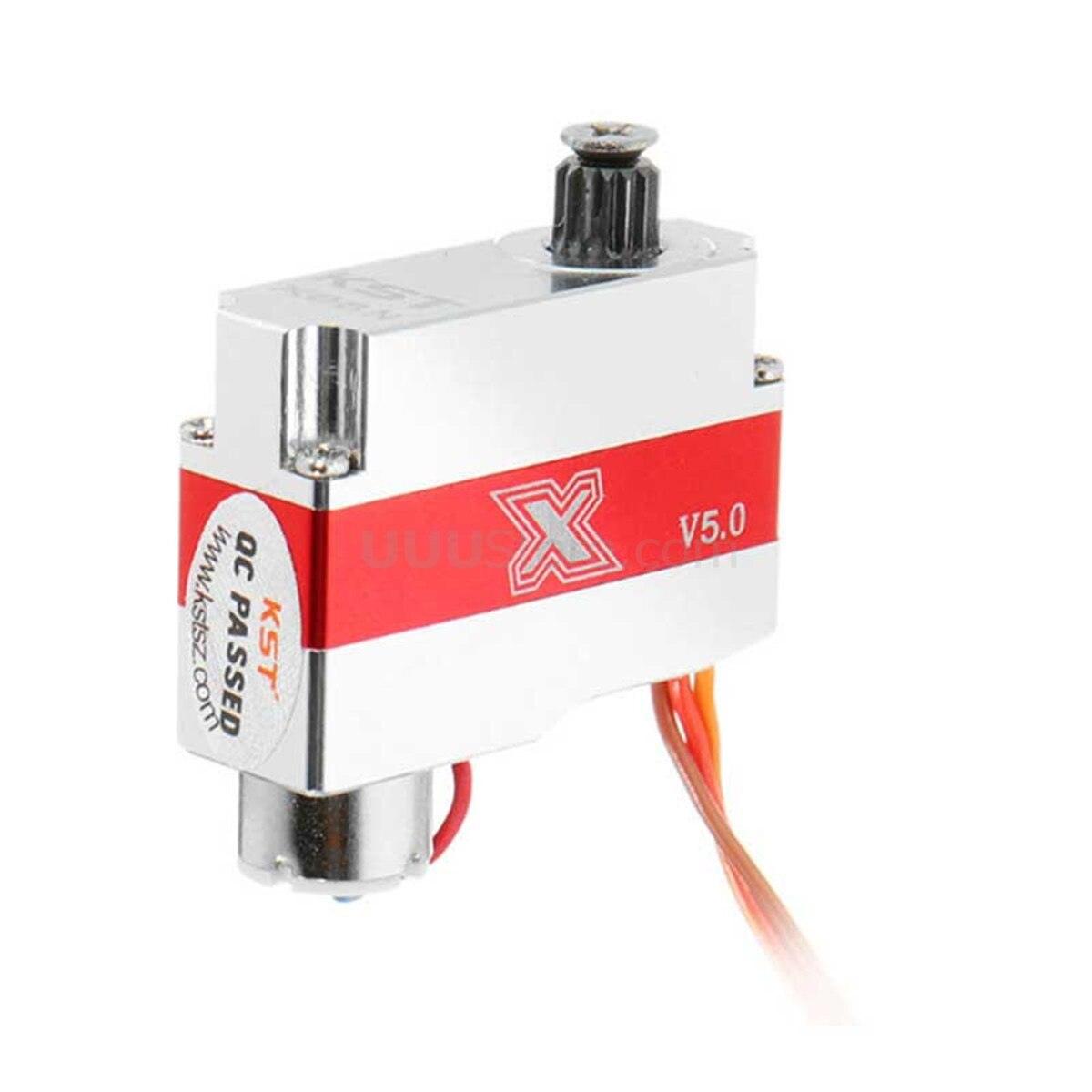 KST X08N V5.0 Metal Gear 2.7kg.cm@7.4V 9g Digital Wing Coreless Servo for RC Model Operation Voltage 3.8-8.4V 2 KST X08N V5.0 Metal Gear 2.7kg.cm@7.4V 9g Digital Wing Coreless Servo for RC Model Operation Voltage 3.8-8.4V - Image 2