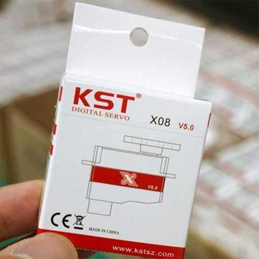 KST X08 V5.0 Metal Gear 2.7kg.cm@7.4V 9g Digital Wing Coreless Servo for RC Model Operation Voltage 3.8-8.4V 6 KST X08 V5.0 Metal Gear 2.7kg.cm@7.4V 9g Digital Wing Coreless Servo for RC Model Operation Voltage 3.8-8.4V - Image 6