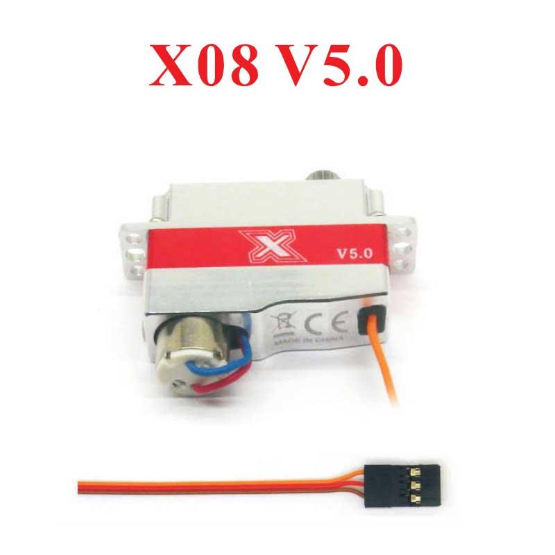 KST X08 V5.0 Metal Gear 2.7kg.cm@7.4V 9g Digital Wing Coreless Servo for RC Model Operation Voltage 3.8-8.4V 2 KST X08 V5.0 Metal Gear 2.7kg.cm@7.4V 9g Digital Wing Coreless Servo for RC Model Operation Voltage 3.8-8.4V - Image 2