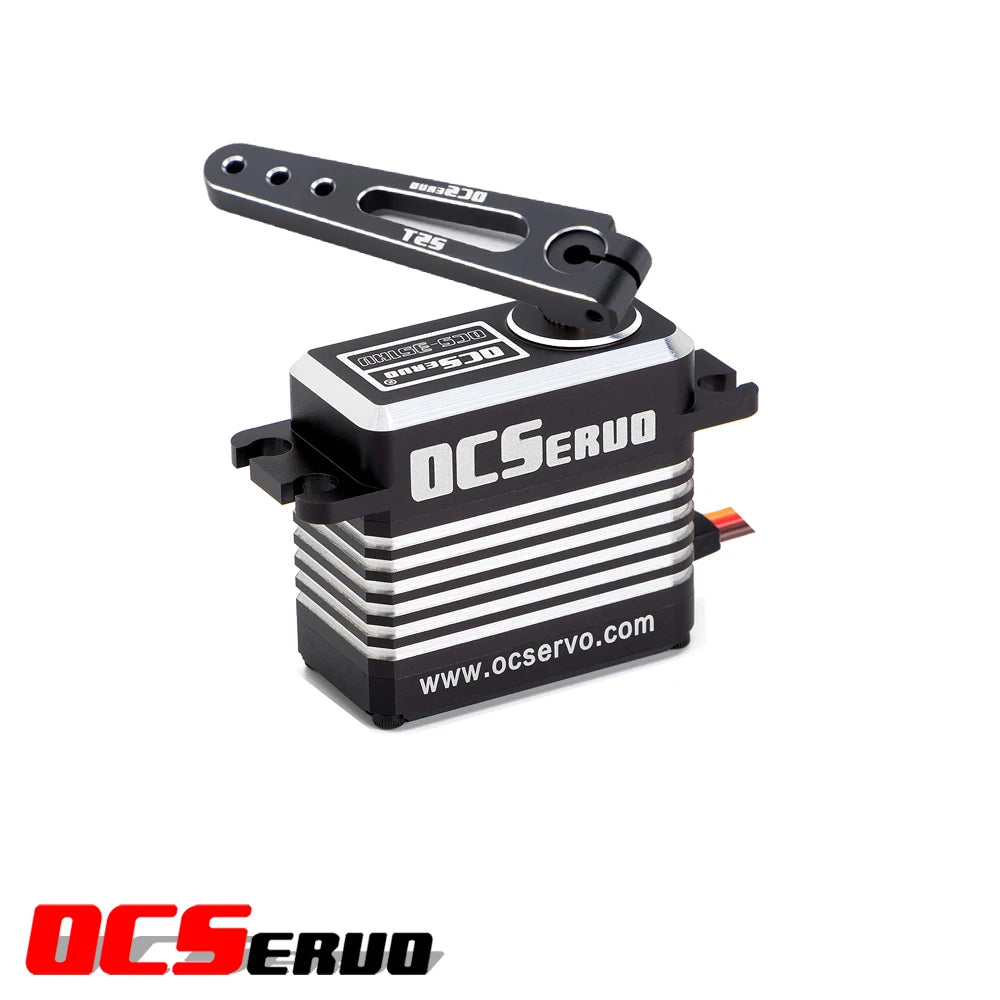 OCServo OCS-351HV - 8.4V 35kg.cm 73g 0.08S/60° Coreless Motor High Voltage High Torque Servo Steel Gear All CNC Case Waterproof 8 OCServo OCS-351HV - 8.4V 35kg.cm 73g 0.08S/60° Coreless Motor High Voltage High Torque Servo Steel Gear All CNC Case Waterproof - الصورة 8