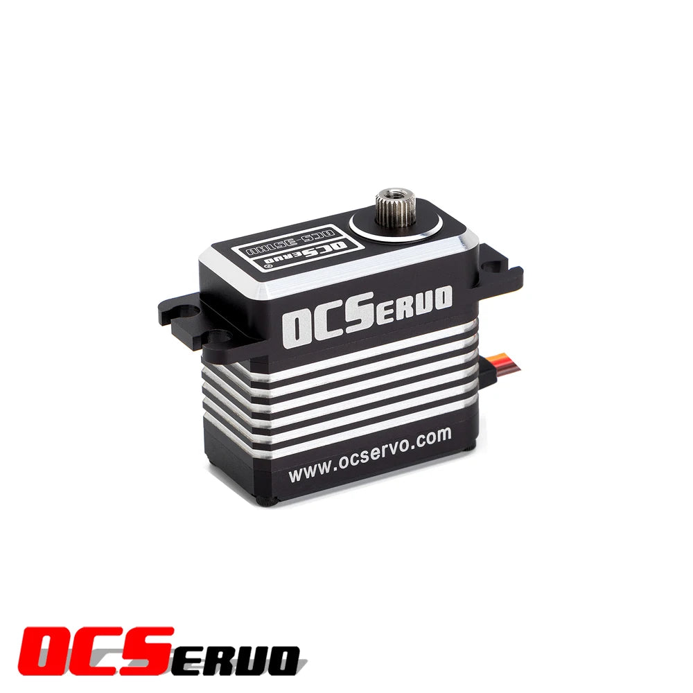 OCServo OCS-351HV - 8.4V 35kg.cm 73g 0.08S/60° Coreless Motor High Voltage High Torque Servo Steel Gear All CNC Case Waterproof 7 OCServo OCS-351HV - 8.4V 35kg.cm 73g 0.08S/60° Coreless Motor High Voltage High Torque Servo Steel Gear All CNC Case Waterproof - الصورة 7
