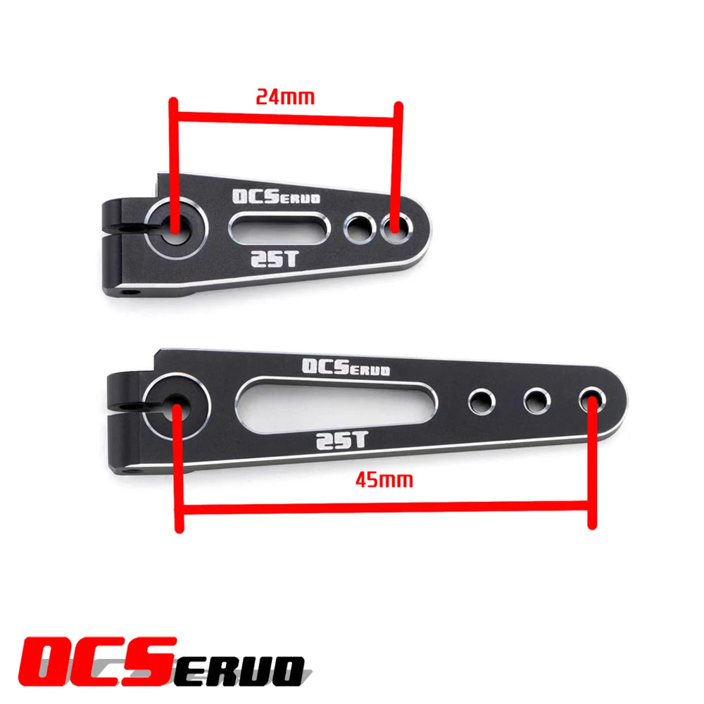 OCServo OCS-351HV - 8.4V 35kg.cm 73g 0.08S/60° Coreless Motor High Voltage High Torque Servo Steel Gear All CNC Case Waterproof 3 OCServo OCS-351HV - 8.4V 35kg.cm 73g 0.08S/60° Coreless Motor High Voltage High Torque Servo Steel Gear All CNC Case Waterproof - الصورة 3