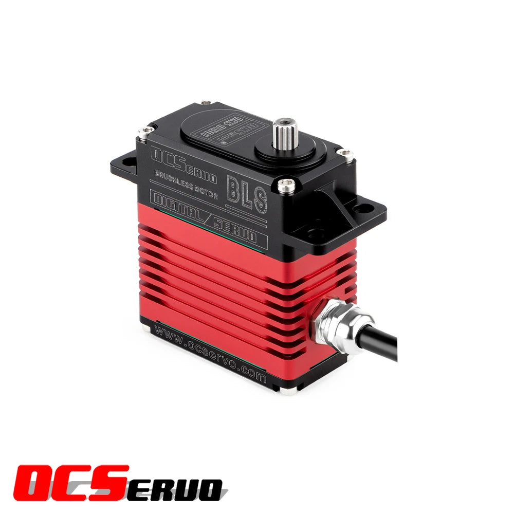 OCServo OCS-D1301 - 130KG.CM @16.8V 411g CNC Digital Brushless ROBOT Servo High Torque Servo Steel Gear UAV Metal horn - Image 3