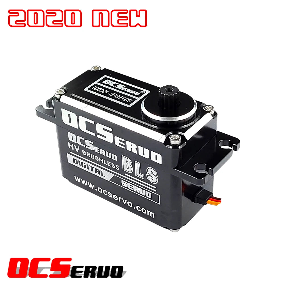 OCServo OCS-D1001 - 100kg.cm@12V 188g CNC Digital Brushless Servo High torque Steel Gear UAV Metal Horn 3 OCServo OCS-D1001 - 100kg.cm@12V 188g CNC Digital Brushless Servo High torque Steel Gear UAV Metal Horn - Image 3