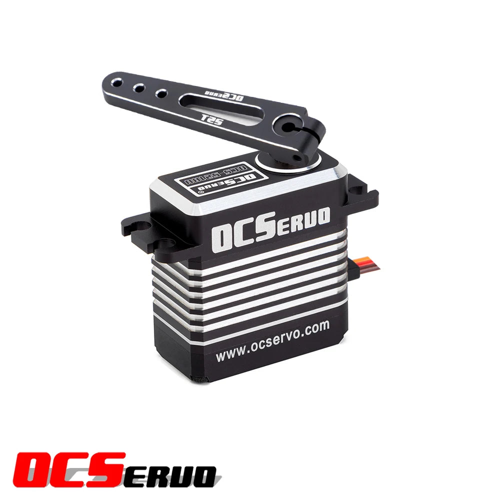 OCServo OCS-521HV - 8.4V 52kg.cm 81g 0.12S/60° Coreless Motor High Voltage High Torque Servo Steel Gear All CNC Case Waterproof 8 OCServo OCS-521HV - 8.4V 52kg.cm 81g 0.12S/60° Coreless Motor High Voltage High Torque Servo Steel Gear All CNC Case Waterproof - الصورة 8