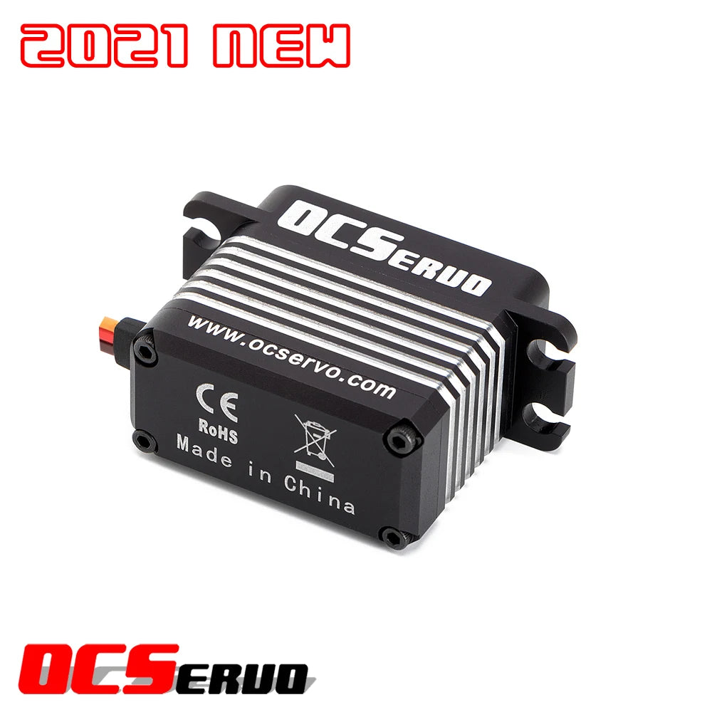 OCServo OCS-521HV - 8.4V 52kg.cm 81g 0.12S/60° Coreless Motor High Voltage High Torque Servo Steel Gear All CNC Case Waterproof 3 OCServo OCS-521HV - 8.4V 52kg.cm 81g 0.12S/60° Coreless Motor High Voltage High Torque Servo Steel Gear All CNC Case Waterproof - الصورة 3