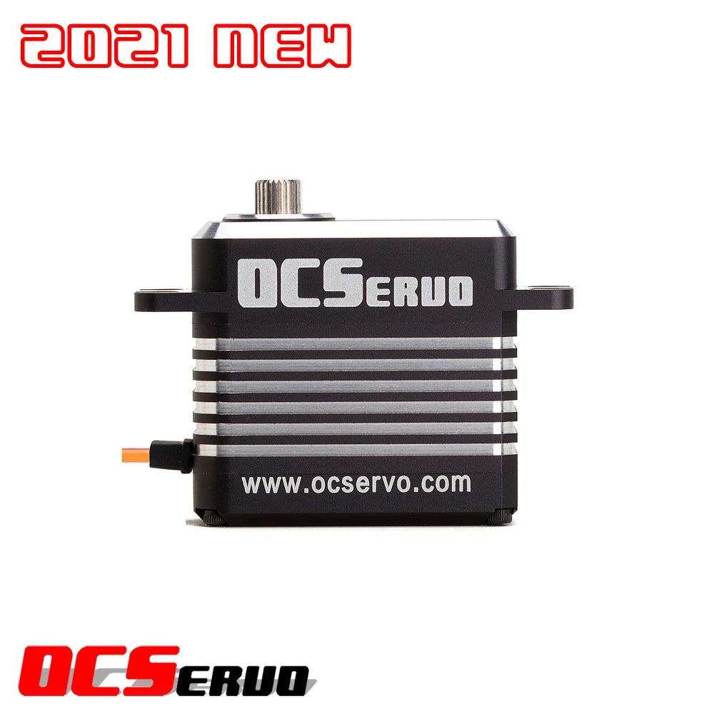OCServo OCS-521HV - 8.4V 52kg.cm 81g 0.12S/60° Coreless Motor High Voltage High Torque Servo Steel Gear All CNC Case Waterproof 4 OCServo OCS-521HV - 8.4V 52kg.cm 81g 0.12S/60° Coreless Motor High Voltage High Torque Servo Steel Gear All CNC Case Waterproof - الصورة 4