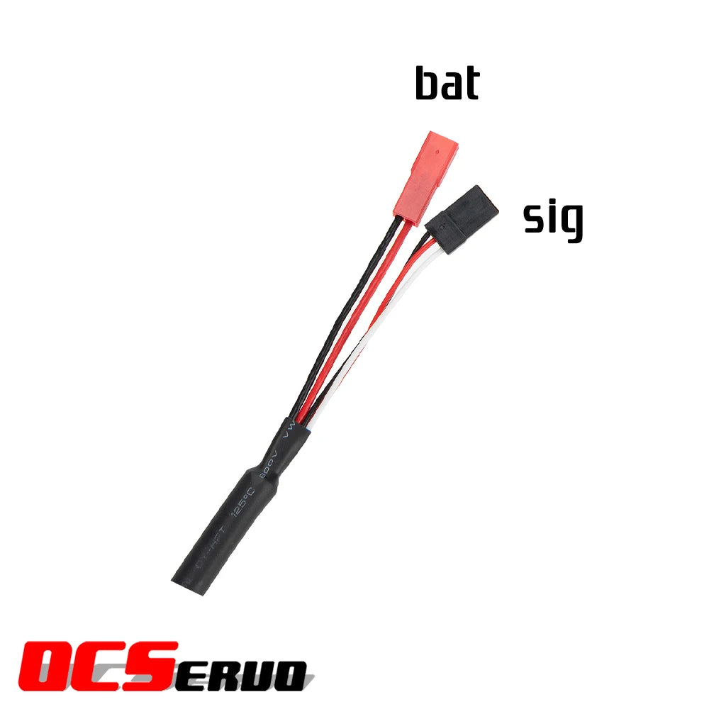 OCServo OCS-D1601 - 160KG.CM @16.8V 452g CNC Digital Brushless ROBOT Servo High Torque Servo Steel Gear UAV Metal horn 5 OCServo OCS-D1601 - 160KG.CM @16.8V 452g CNC Digital Brushless ROBOT Servo High Torque Servo Steel Gear UAV Metal horn — изображение 5