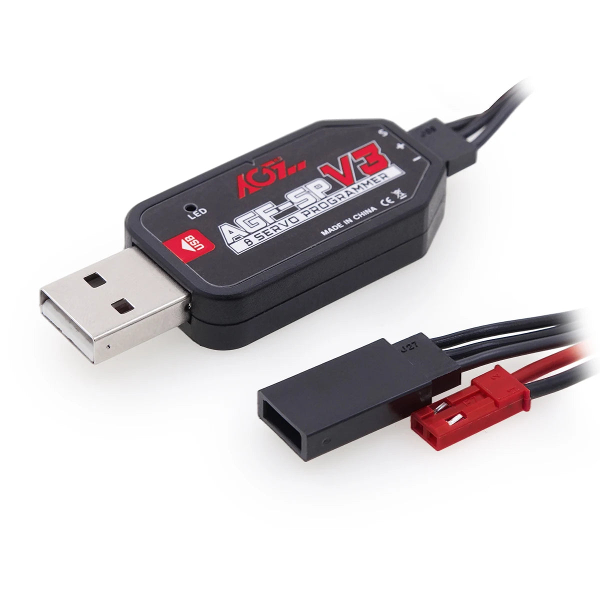 AGFRC A81BHP - 23KG Super Speed Steel Gears HV Brushless Programmable Standard Steering Servo For 1/8 RC Truck Car Boat Aircraft 8 AGFRC A81BHP - 23KG Super Speed Steel Gears HV Brushless Programmable Standard Steering Servo For 1/8 RC Truck Car Boat Aircraft — изображение 8