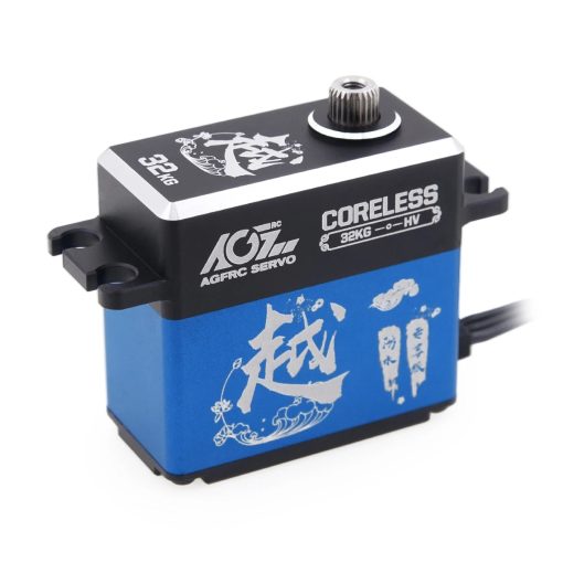 AGFRC A73CHLW Limit Edition - 32KG Digital Coreless High Torque 1/10 HV Programmable Waterproof Steering Servo for RC Car Boat 8 AGFRC A73CHLW Limit Edition - 32KG Digital Coreless High Torque 1/10 HV Programmable Waterproof Steering Servo for RC Car Boat - Image 8