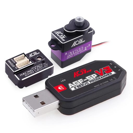AGFRC A11CLS V3 - Racing Drift Kit Gyro Programmable Servo Super Speed 1.4KG Micro Servo For 1/28 1/24 1/18 RC Mini Z D Q Cars 16 AGFRC A11CLS V3 - Racing Drift Kit Gyro Programmable Servo Super Speed 1.4KG Micro Servo For 1/28 1/24 1/18 RC Mini Z D Q Cars — изображение 16