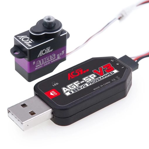 AGFRC A11CLS V3 - Racing Drift Kit Gyro Programmable Servo Super Speed 1.4KG Micro Servo For 1/28 1/24 1/18 RC Mini Z D Q Cars 11 AGFRC A11CLS V3 - Racing Drift Kit Gyro Programmable Servo Super Speed 1.4KG Micro Servo For 1/28 1/24 1/18 RC Mini Z D Q Cars — изображение 11