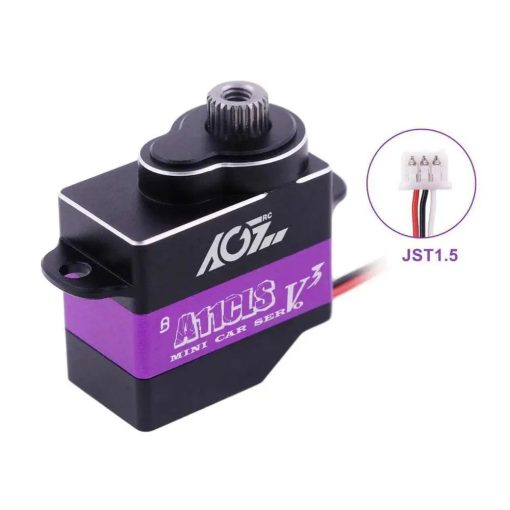 AGFRC A11CLS V3 - Racing Drift Kit Gyro Programmable Servo Super Speed 1.4KG Micro Servo For 1/28 1/24 1/18 RC Mini Z D Q Cars 9 AGFRC A11CLS V3 - Racing Drift Kit Gyro Programmable Servo Super Speed 1.4KG Micro Servo For 1/28 1/24 1/18 RC Mini Z D Q Cars — изображение 9