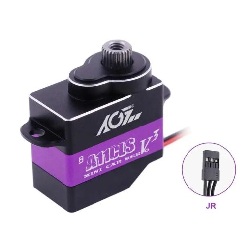 AGFRC A11CLS V3 - Racing Drift Kit Gyro Programmable Servo Super Speed 1.4KG Micro Servo For 1/28 1/24 1/18 RC Mini Z D Q Cars 8 AGFRC A11CLS V3 - Racing Drift Kit Gyro Programmable Servo Super Speed 1.4KG Micro Servo For 1/28 1/24 1/18 RC Mini Z D Q Cars — изображение 8