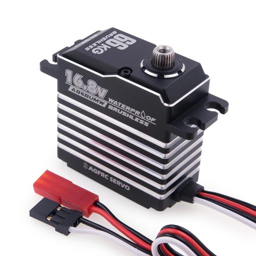 AGFRC A86BUMW - Waterproof  Metal Gear 4S Lipo 16.8V 66KG High Torque Brushless Digital Steering Servo for RC Crawler Cars Truggy - Image 9