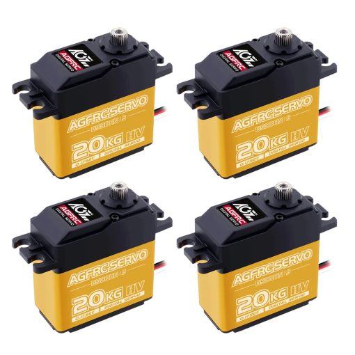 AGFRC B53DHN - Fast Speed 20KG Titanium Gear HV Programmable Digital DC Servo Motor for RC Car Part airplane Robot Boat Models — изображение 12