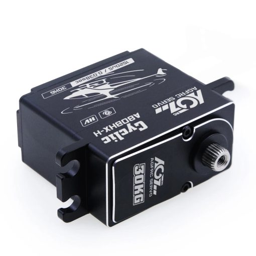 AGFRC A80BHX-H - 30KG 0.038Sec 25T Aluminum Case  High Torque HV Brushless Cyclic Servo For 570-800 Class Helicopter Swash Plate — изображение 4