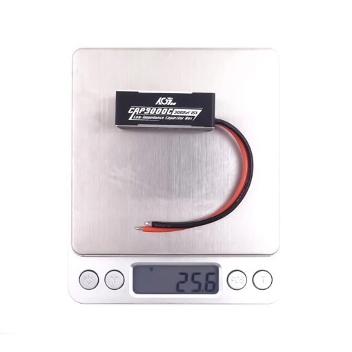 AGFRC CAP3000C Aluminum Case 3000uF DC 16V HV Super Power Capacitor Box For 1/8 1/10 1/12 RC Car Models Crawler Trucks Buggies — изображение 6