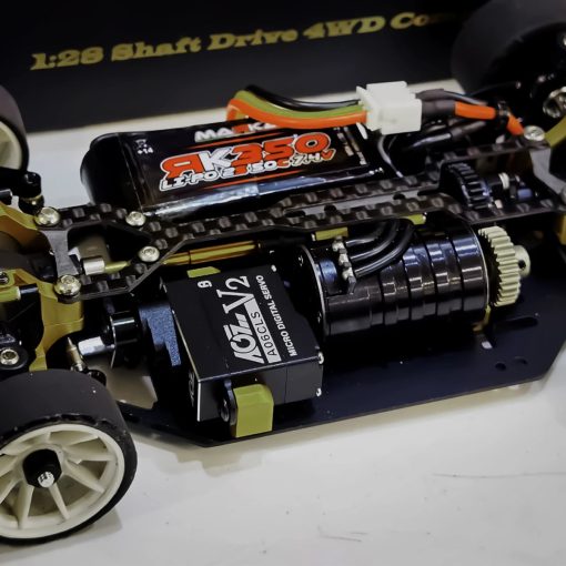 AGFRC A06CLS V2 Black Aluminum Case - 6g Titanium Gear 3KG Micro Digital Coreless Servo For Mini Z Car GLR GLA MRZ Airplane RC F3P — изображение 4