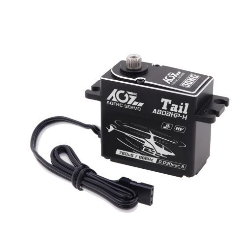 AGFRC A80BHX-H -  8.4V 30KG Programmable Helicopter Cyclic Servo  High Torque High Voltage Brushless Digital Motor For RC Helicopter - Image 8